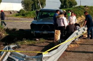 Los hechos tuvieron lugar en el kilómetro 17 en Santa Juana, en el municipio de Almoloya de Juárez.