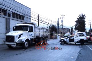 La unidad Volkswagen tipo Saveiro color blanco circulaba a exceso de velocidad en dirección a la Ciudad de México.