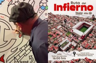 El Museo Infierno Escarlata reabrió sus puertas en el Estadio Nemesio Diez con una renovada exhibición sobre la historia del Deportivo Toluca.