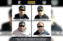 Los detenidos fueron ingresados al Centro Penitenciario y de Reinserción Social de la zona, a disposición del Órgano Jurisdiccional.