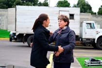 Claudia Sheinbaum y Delfina Gómez revisaron en Texcoco proyectos para fortalecer la infraestructura hospitalaria del Estado de México.