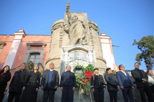 La alcaldesa Azucena Cisneros Coss destacó la vigencia del legado de Morelos y expresó respaldo a la presidenta Claudia Sheinbaum.