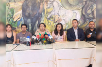 En conferencia de prensa, junto con la asociación civil Amor y Rabia, exigieron justicia y la investigación de funcionarios del DIF y del Ministerio Público.