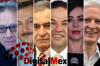 Alfredo Barrera, Alfredo Jaimes, Enrique Gómez Bravo, Enrique Vargas, Patricia Durán, Alfredo del Mazo