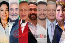 Karina Labastida, Víctor Quiroz, Alberto Curi, Mauricio Massud, Elías Rescala, AMLO, Delfina Gómez