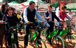 Abre Metepec programa para renta de bicicletas; serán 100 unidades al inicio