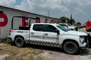 El predio quedó asegurado por Guardia Nacional, Ejército y Pemex.