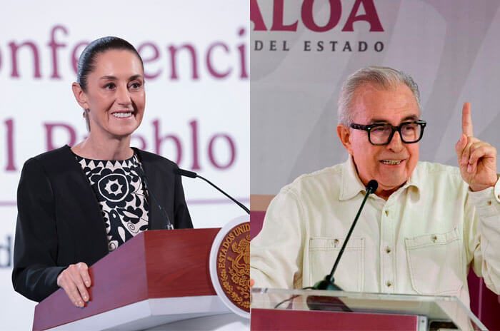 Video: Sheinbaum defiende soberanía… y a Rocha Moya