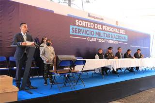 Aquellos que obtuvieron bola blanca, deberán realizar su servicio militar.