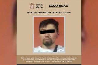 José Manuel “N”, de 38 años, quien portaba un arma tipo escuadra y una escopeta calibre 20 mm
