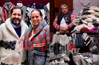 La muestra cuenta con la participación de aproximadamente cinco artesanos de Gualupita Yancuictlalpan, Tianguistenco.