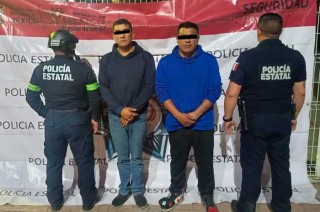 Los detenidos, de 31 y 38 años, fueron presentados ante el Ministerio Público para definir su situación jurídica.