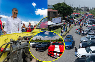 El alcalde David Sánchez Isidoro recorrió la exposición, destacó la solidaridad de los participantes y el ambiente de convivencia