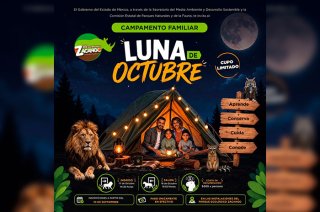 Por 680 pesos por persona, los participantes podrán acampar del 17 al 18 de octubre; el costo incluye cena, desayuno y materiales para las actividades.