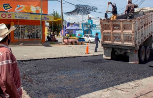 #Coacalco trabaja en la rehabilitación del Eje 3