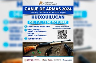 Estas campañas previenen el uso de armas y que éstas sean utilizadas para actos delictivos