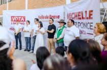 Durante su sexto día de campaña la abanderada de la coalición Sigamos Haciendo Historia, continuó con sus recorridos en distintas localidades de la demarcación.