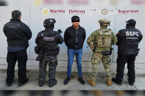 Diego “N”, alias “El Flaco”, fue detenido durante un operativo federal en Querétaro.
