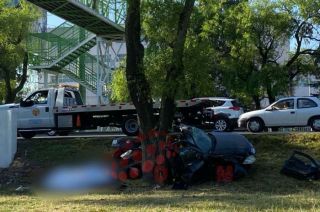 Los cuerpos fueron cubiertos con una sábana blanca y se pidió la intervención de la Fiscalía General de Justicia del Estado de México (FGJEM).