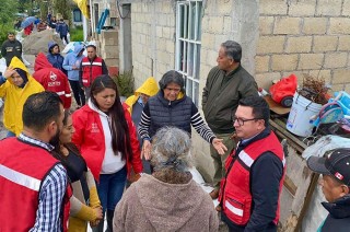 Vecinos de Lerma afectados por las lluvias