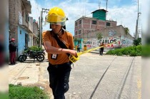 Las autoridades municipales han suspendido el tránsito vehicular en esa zona y llaman a la población a usar rutas alternas.