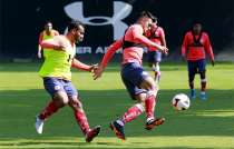 Con una fuerte charla del técnico Hernán Cristante a sus jugadores los Diablos Rojos del Toluca iniciaron  su preparación