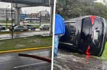 #Video: ¡Precaución! Inundaciones y accidentes en Valle de Toluca por lluvia