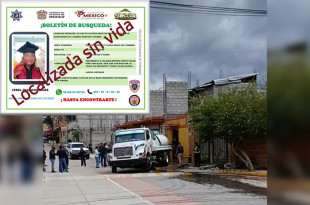 Itzel Díaz González, joven hallada sin vida en Tepetlixpa.