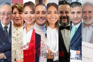 Bernardo Barranco, Delfina Gómez, Ivonne Ruiz, Claudia Sheinbaum, Paulina Arriaga, Gerardo Urbán, Juan Maccise, Víctor Quiroz 