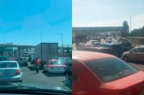 Usuarios también reportan tráfico, accidentes y fallas en el TAG; autoridades recomiendan verificar saldo o llevar efectivo exacto para evitar demoras.