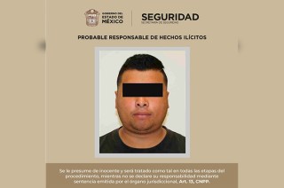 Ricardo “N” de 29 años de edad, fue trasladado a la Agencia de Ministerio Público correspondiente.