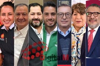 Ana Yurixi Leyva, Óscar González, Paco Vázquez, Pepe Couttolenc, Pedro Zenteno, Delfina Gómez, Horacio Duarte
