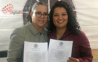 Recibe constancia de mayoría Miroslava Carrillo por Toluca