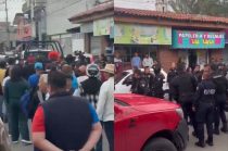Habitantes de Coatlinchan obligaron a policías municipales y de Tránsito a suspender un operativo de revisión de motocicletas en Texcoco.