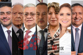 Omar García, Alejandro Gertz, Cristóbal Castañeda, José Luis Cervantes, Delfina Gómez, Ana Muñiz Neyra, Héctor Macedo