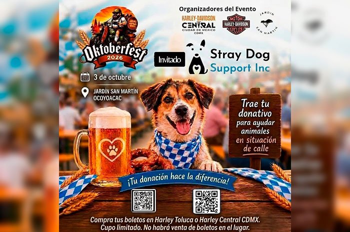 El Oktoberfest 2026 tendrá cupo limitado a 400 personas y los boletos únicamente podrán adquirirse en Harley-Davidson Central Ciudad de México y Harley-Davidson Toluca.