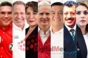 Alejandro Moreno, Eruviel Ávila, Delfina Gómez, Alfredo Del Mazo, Alfredo Cabrera, Luis Donaldo Colosio, Evelyn Salgado