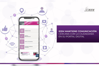 El Instituto Electoral del Estado de México facilita información digital para fortalecer la participación ciudadana.