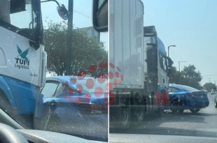 Los hechos sucedieron frente un Toks en la Colonia Científicos en dirección a las Torres Bicentenario.