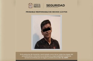 Los oficiales detuvieron a José “N” de 41 años