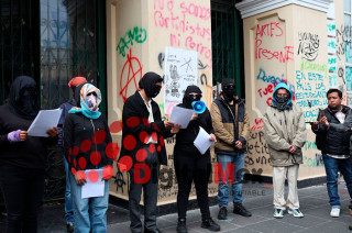 Señalaron que las decisiones más relevantes del H. Consejo Universitario se toman "a puerta cerrada", sin permitir la participación estudiantil.