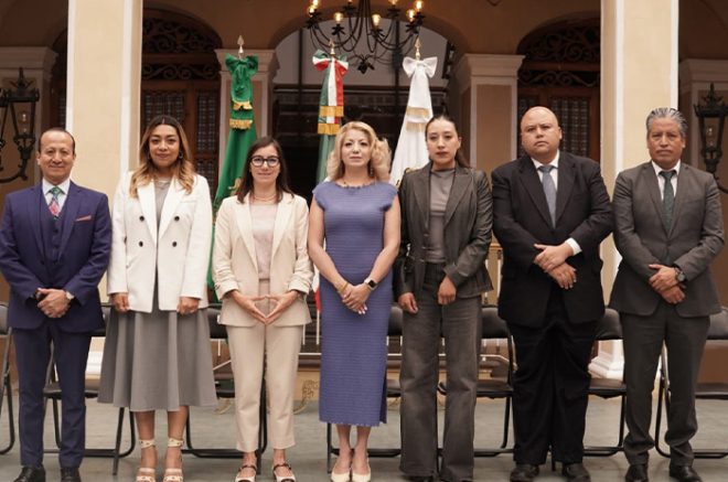 Macarena Montoya Olvera, Secretaria de Salud, inauguró el VIII Simposio de Voluntades Anticipadas en la Atención Médica.