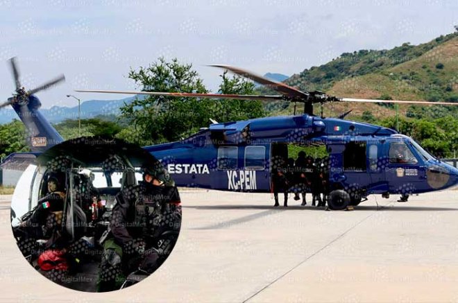 Video: Black Hawk se convierte en los “ojos en el cielo” de la Policía del Edoméx