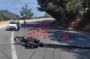 El accidente ocurrió en el kilómetro 13, a la altura de la comunidad de San Pedro Tlanixco.