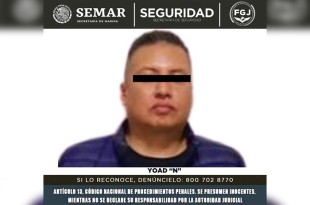 El detenido fue asegurado además en posesión de estupefacientes, por lo que fue puesto a disposición del Ministerio Público, donde se determinará su situación jurídica. 