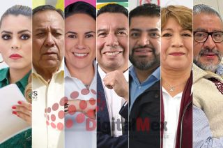 Evelyn Salgado, Jesús Zambrano, Alejandra del Moral, Arturo Piña, Cristian Campuzano, Delfina Gómez, Horacio Duarte