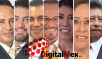 Javier Rivera, Cristian Campuzano, Rigoberto Vargas, Omar Ortega, María Luisa Mondragón, Sandra Vázquez Lara, Faustino de la Cruz