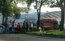 #Precaución: Choque en Bulevar Aeropuerto; tránsito detenido en dirección a Tollocan