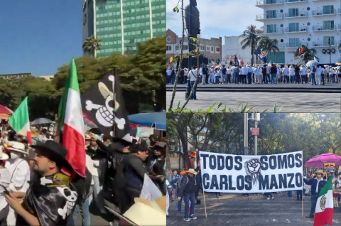 Movilización de la Generación Z en distintas ciudades del país