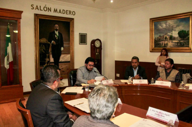 Isaac Montoya Márquez durante la instalación de la Comisión Municipal de la Campaña “El poder de Alfabetizar”